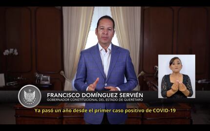 "Aún falta para que termine pandemia del Covid-19", dice el gobernador de Querétaro