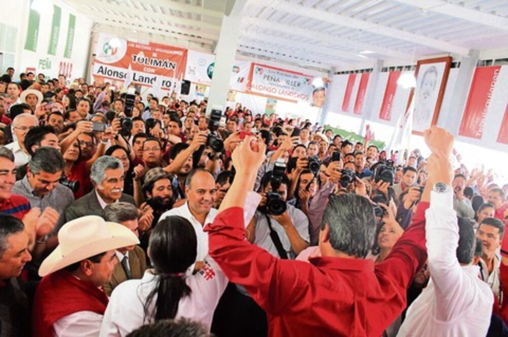 Candidato visita a priístas de la capital 