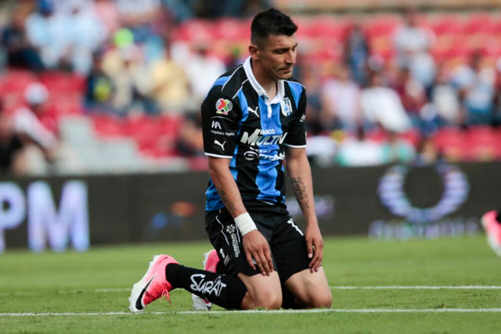 Benítez y la delantera emplumada han sido poco productivos en el Cl2017 (CLUB QUERÉTARO)