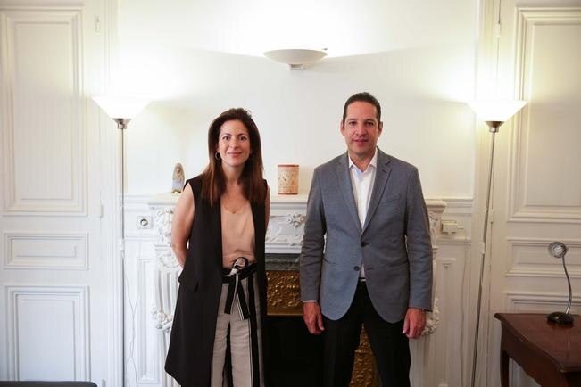 FDS se reúne con delegada  ante OCDE en Francia