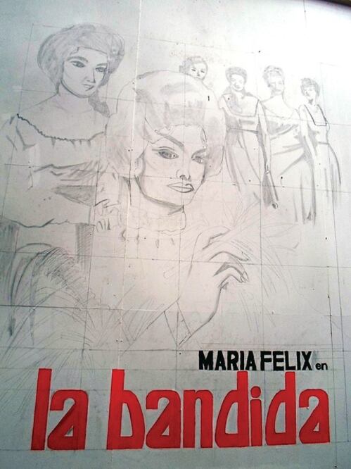 María Félix, en La Cabalgata