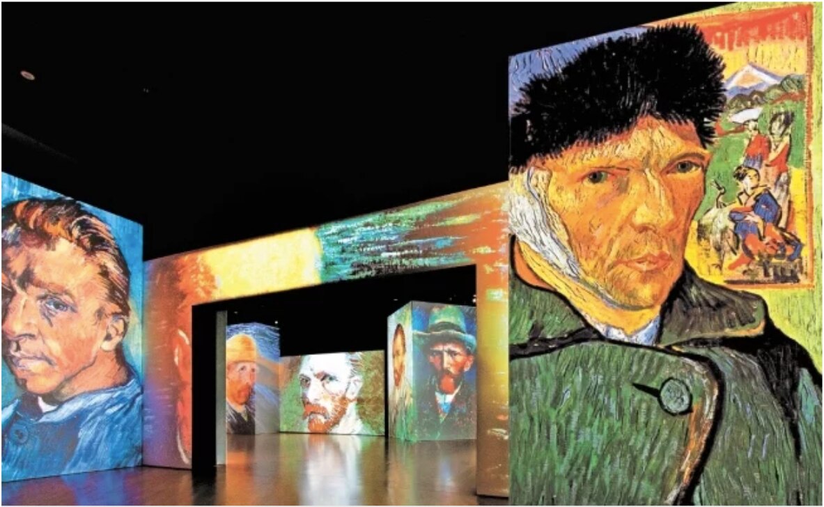 Van Gogh Alive The Experience se presentará al Monumento a la Madre, a partir del 20 de febrero de 2020. Foto: CORTESÍA Van Gogh Alive The Experience