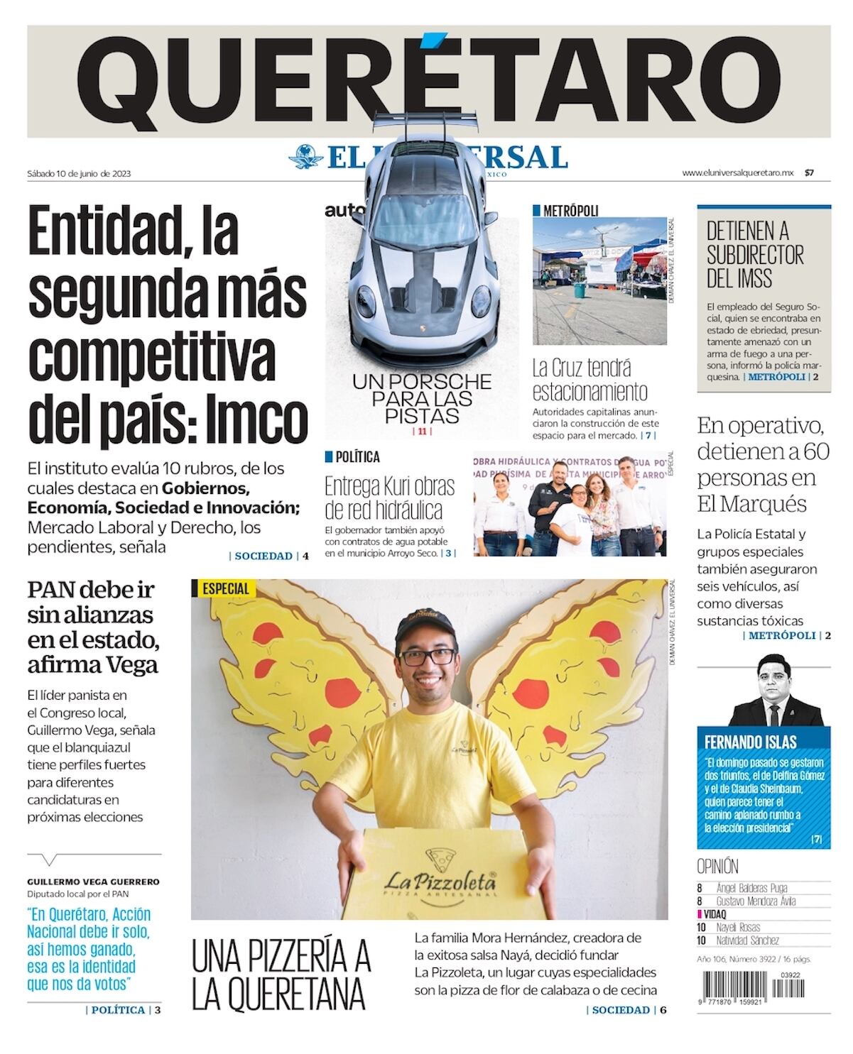 Portada 10 de junio de 2023