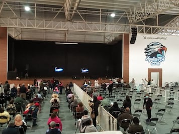 Este miércoles operaron cuatro centros de vacunación en el municipio de Querétaro