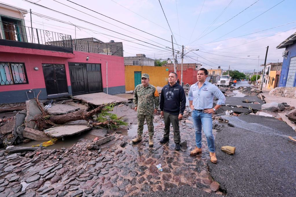 Buscan redirigir recursos para atender los daños ocasionados por las fuertes lluvias en Querétaro