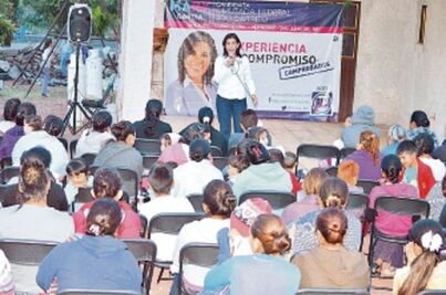 Va Mary García por más recursos para programas