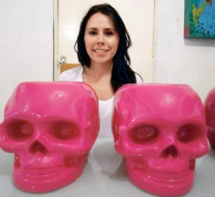 Rescata folclor mexicano con macetas