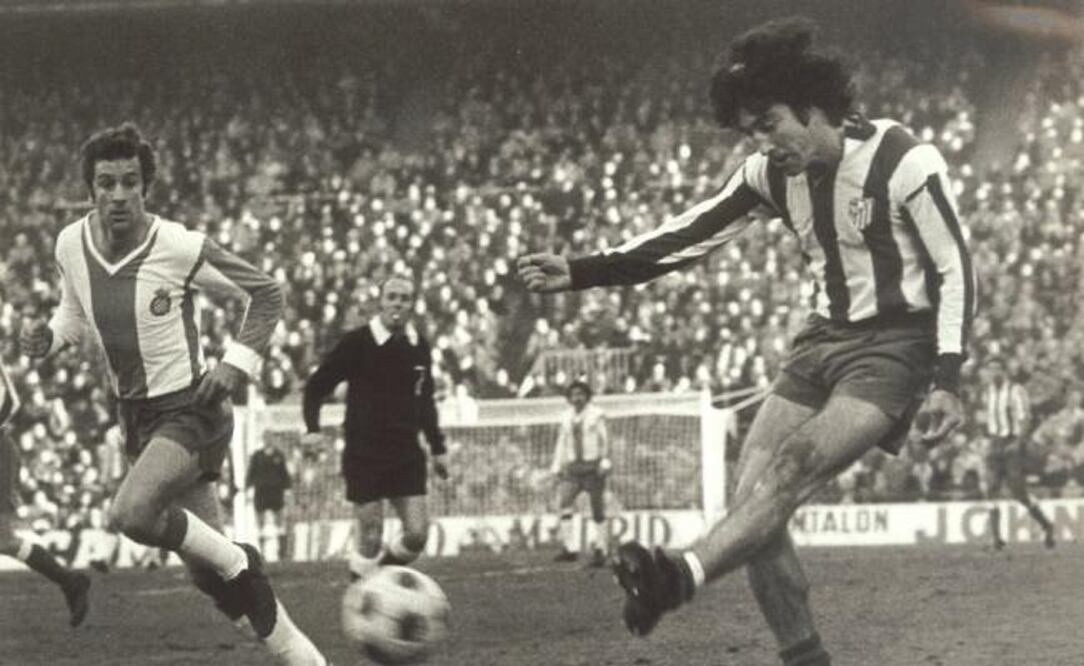 Twitter Atlético de Madrid. El "Panadero" estuvo con los "Colchoneros" cuatro temporadas