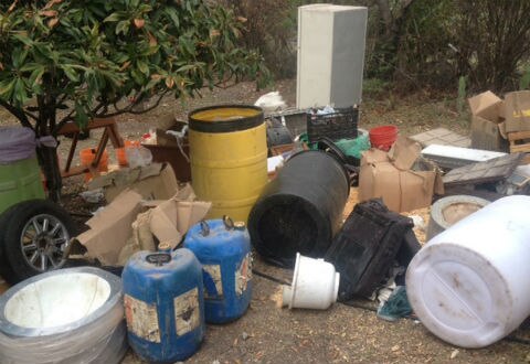 Hallan presunta narcobodega