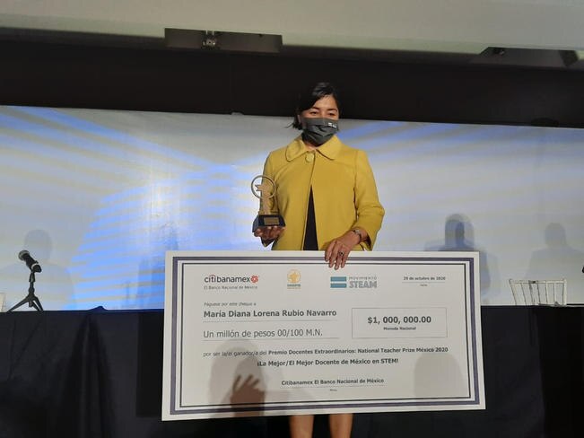 ¡La mejor maestra de México es queretana!