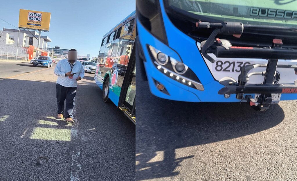 Denuncian presunta agresión de conductor de Qrobús; exigen intervención de las autoridades