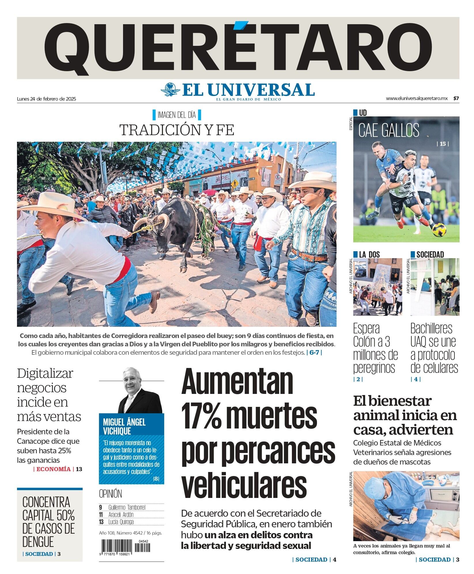 Foto. El Universal Querétaro