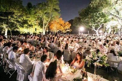 Le Diner in Blanc sí contaba con permiso