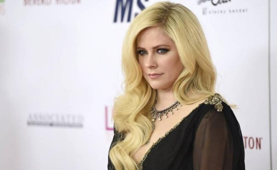 Avril Lavigne reapareció. FOTO: AP