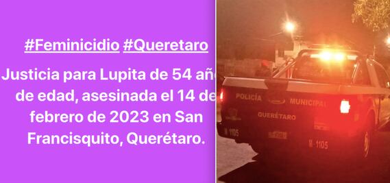 Justicia para Lupita. Le quitaron la vida en el barrio queretano de San Francisquito