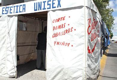 Corta el pelo en la calle