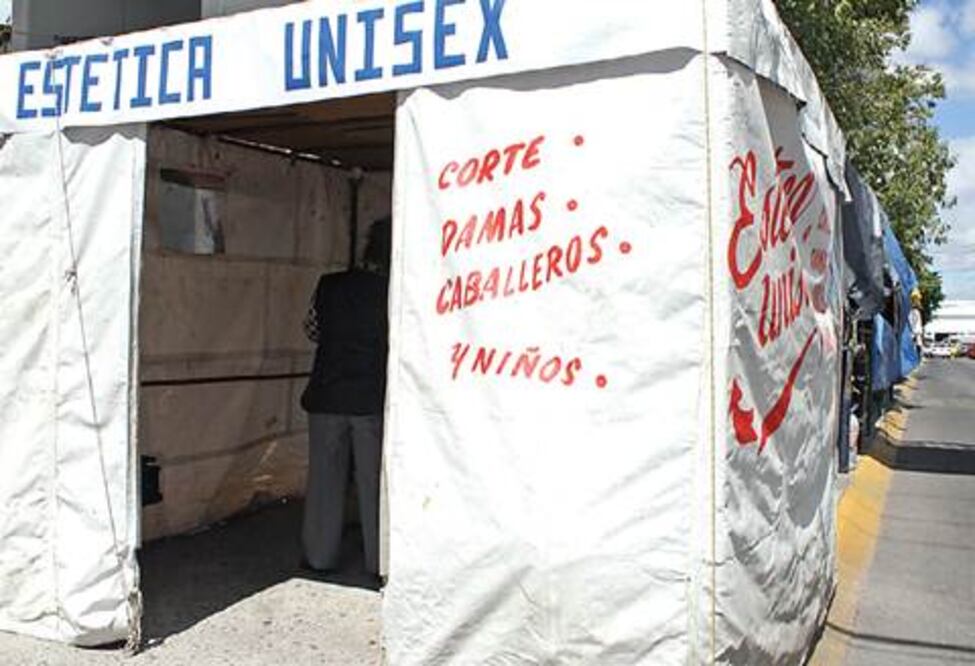 Corta el pelo en la calle