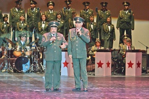 Noche de música y baile ruso