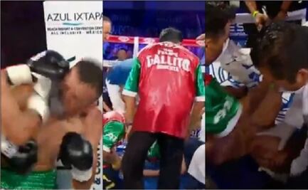 Dramático momento que se vivió en la pelea del "Gallito" Orocuta