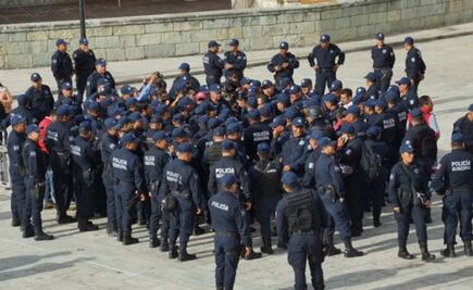 Fuera de norma. Incumplen policías de Oaxaca