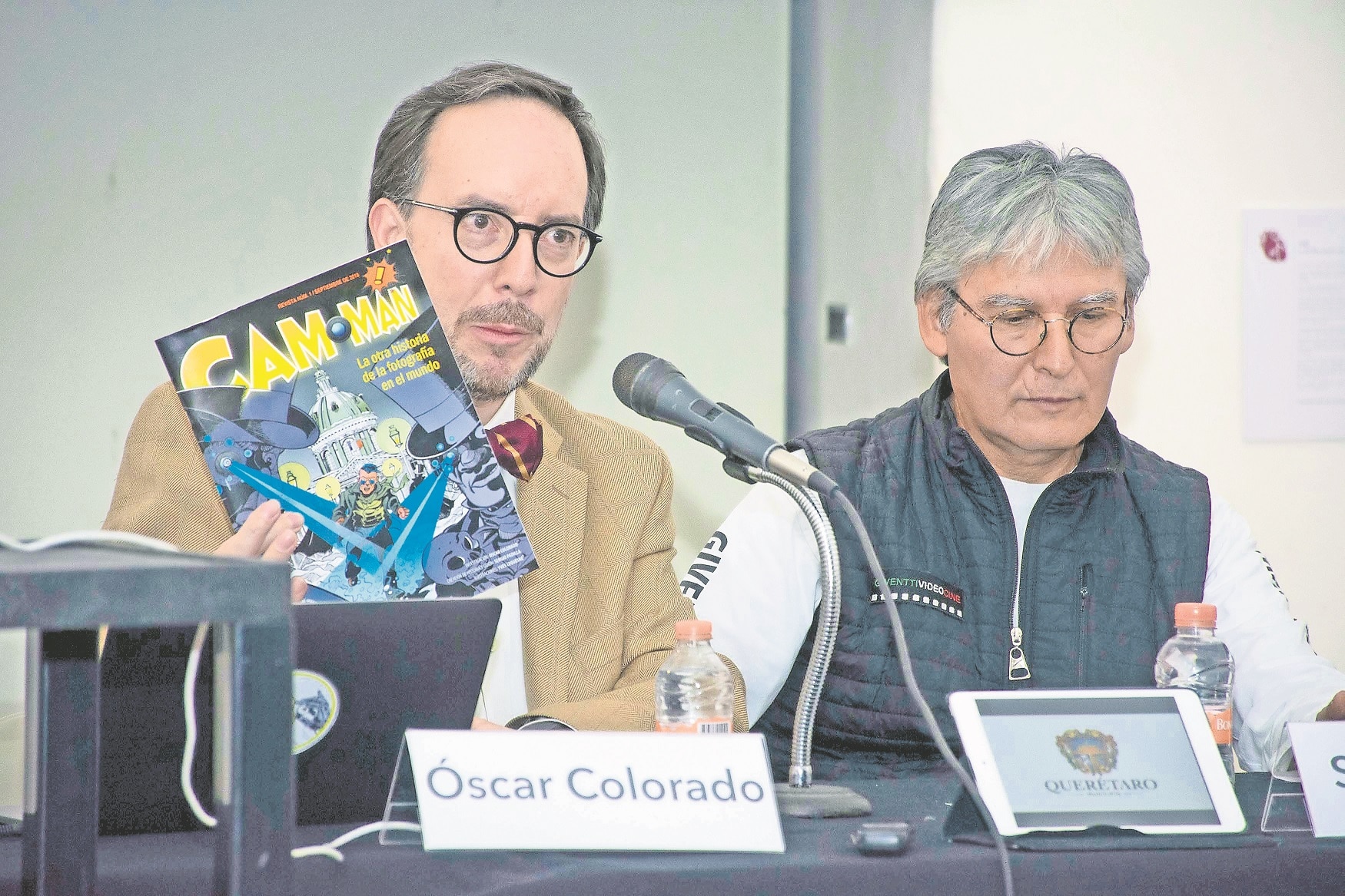 El cómic Cam-Man se presentó en Querétaro
