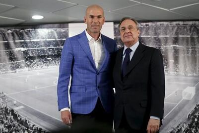 Zidane llega para darle vigor al Madrid