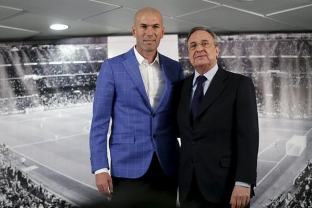 Zidane llega para darle vigor al Madrid