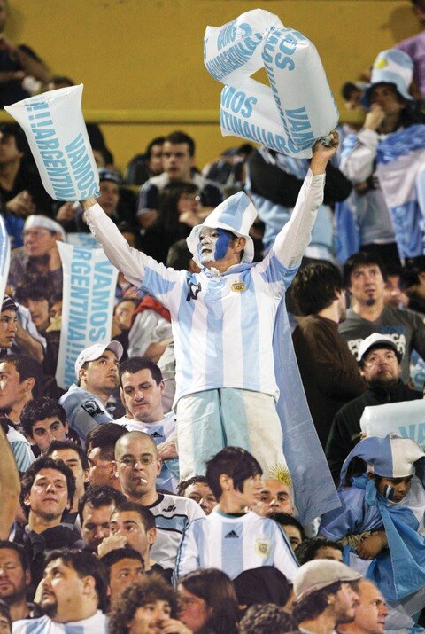 Hinchas  van al Mundial