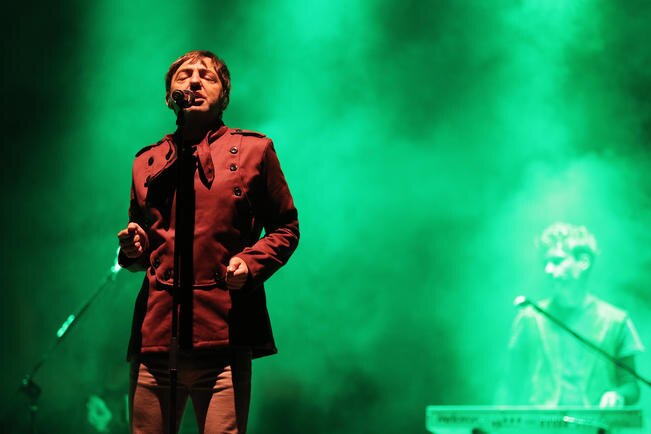 Los argentinos dieron al público una buena dosis de rock. (FOTO: GONZALO IBÁÑEZ. EL UNIVERSAL)