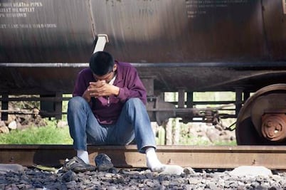 Viajan solos niños centroamericanos