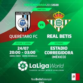 #Avance | Confirma Betis visita al Corregidora