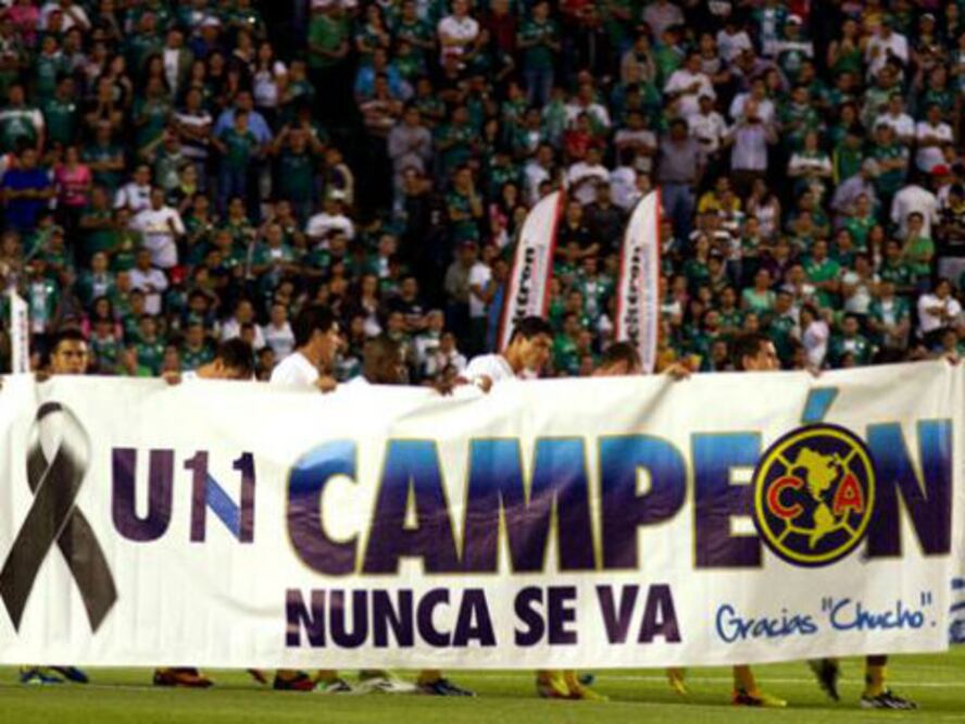 Homenaje para 'Chucho' en el Azteca