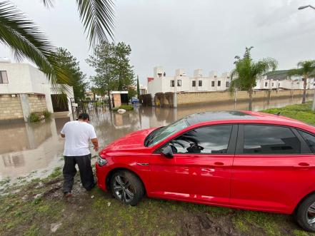 #Crónica. Sonterra y Viñedos, convertidos en una laguna