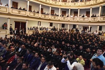 Aumentan de rango 33 policías estatales