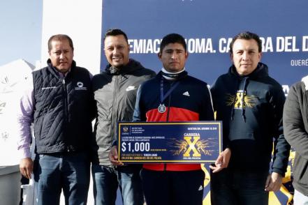 Policías, ¡a correr!