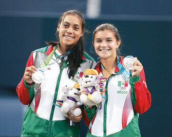 Doble plata del tenis