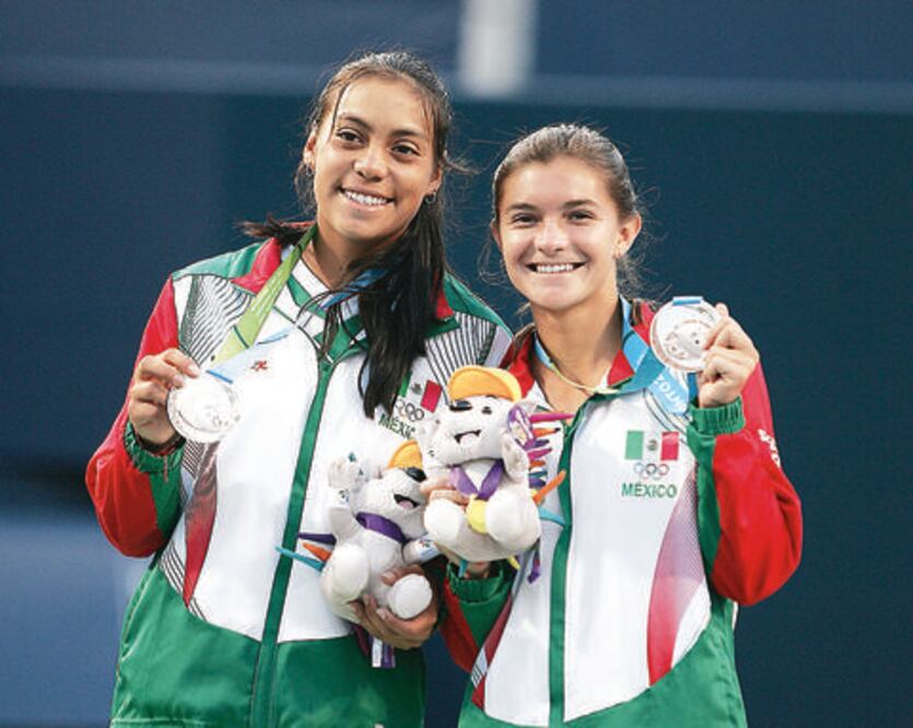 Doble plata del tenis