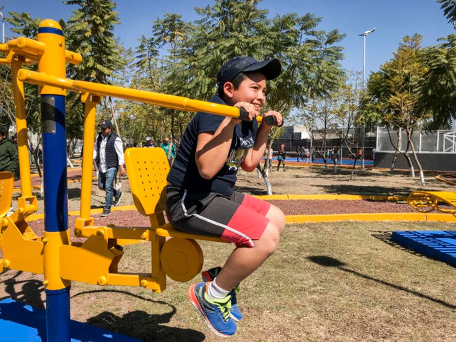 Propuesta ciudadana. Marcos Aguilar dijo que la idea de rehabilitar el parque surgió de una propuesta planteada en el programa Jalando Parejo. (DEMIAN CHÁVEZ. EL UNIVERSAL)