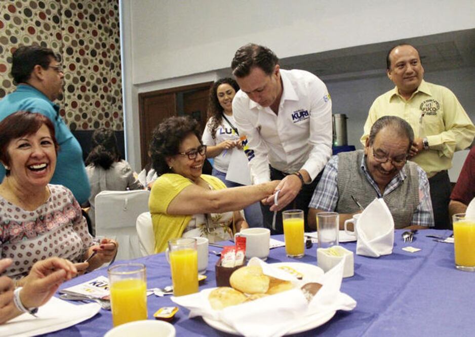 Kuri González recordó que su principal actividad está en el sector empresarial. / FOTO: ESPECIAL