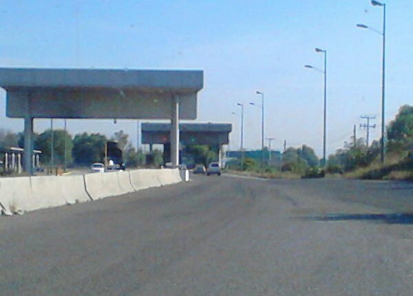 Roban a caseta de cobro