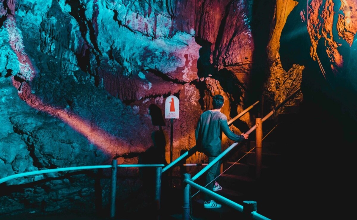 Formaciones milenarias bajo la tierra: Las Grutas de los Herrera, un tesoro natural. Foto: Querétaro Travel.