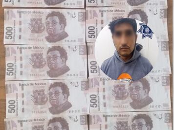 Detienen en Colón a sujeto por portar billetes falsos