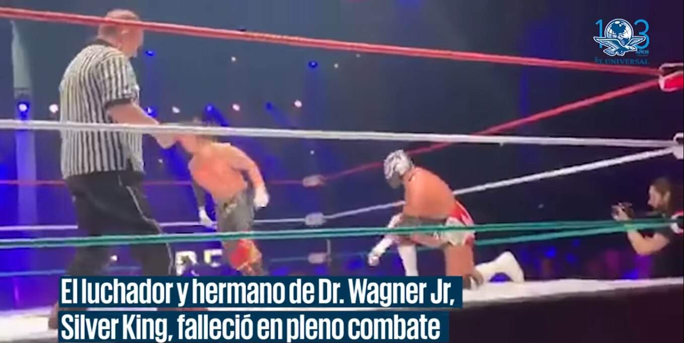 Fallece en pleno combate el luchador Silver King