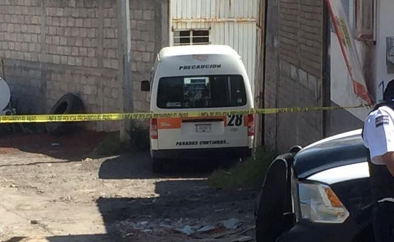 Ejecutan a chofer de transporte público en Morelia