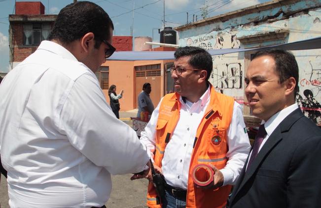 Se llevó una inspección intensiva al inmuble purépecha y no hay problema (CARLOS ARRIETA. EL UNIVERSAL)