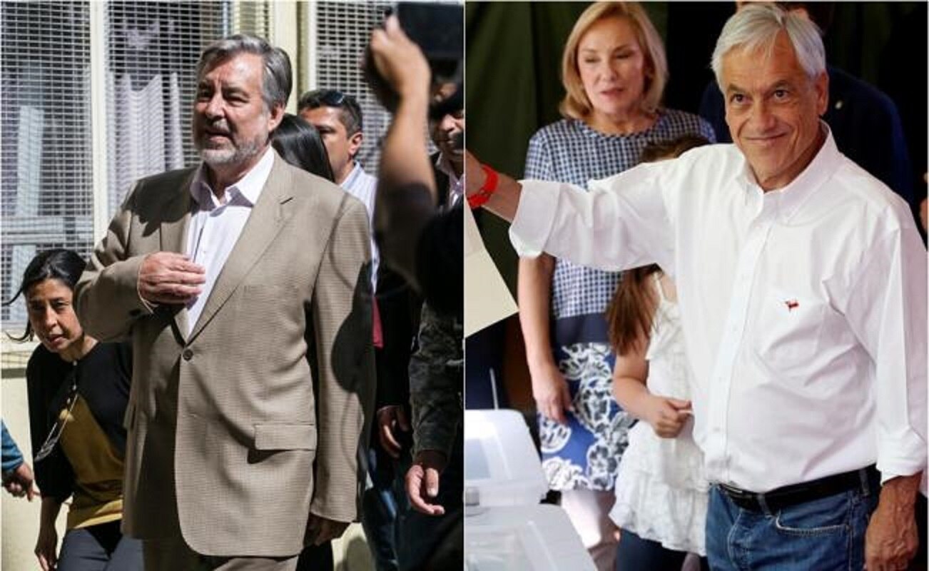 Piñera y Guillier definirán presidencia de Chile en segunda vuelta