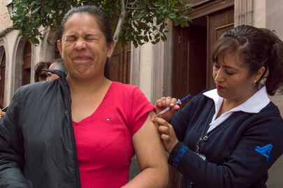 Vacunación contra la influenza avanza 26%