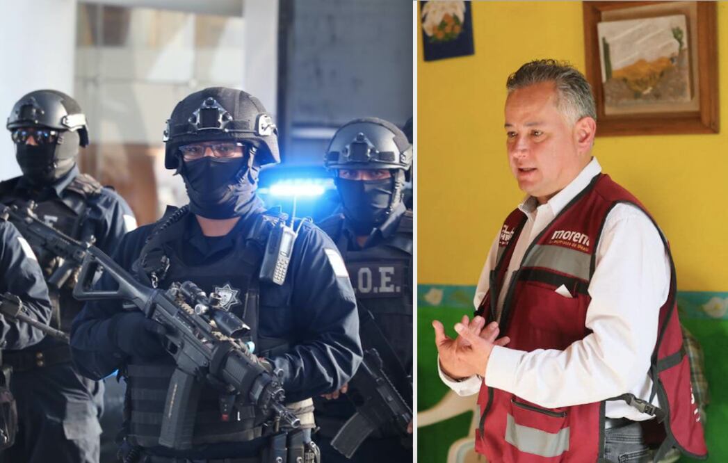 Foto: Facebook POES y Santiago Nieto