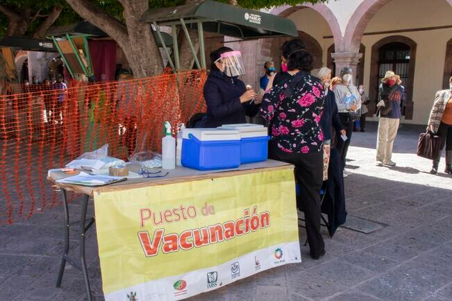 Vacuna contra influenza lleva avance de 61%