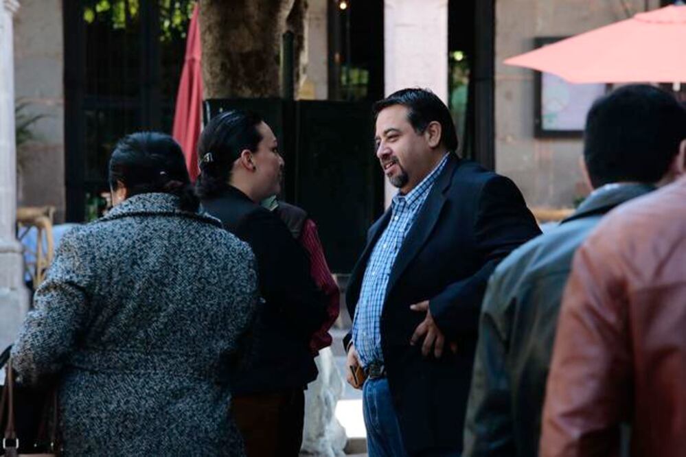 Carlos Lázaro dice que algunos dirigentes tienen “secuest rado” al PRD. (VÍCTOR PICHARDO. EL UNIVERSAL)